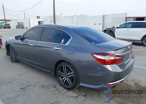 2016 Honda Accord Sport from USA, damaged, VIN 1HGCR2F55GA241060